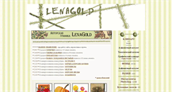 Desktop Screenshot of lenagold.ru